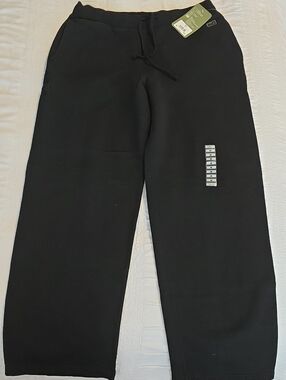 WindRiver Black Men's Casual Drawstring Sweatpants